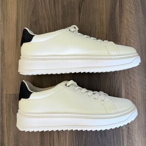 Target A New Day White and Black Sneakers women’s 8.5